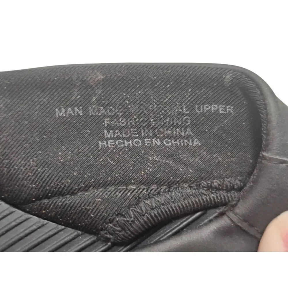 Flojos Men's Jorge 2.0 Black Flip Flops 11